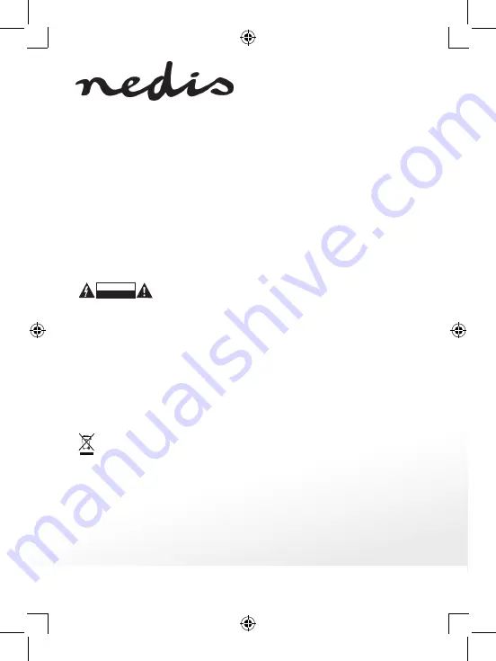 nedis WEST103BK Manual Download Page 61