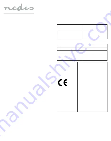 nedis WIFIDS10WT Quick Start Manual Download Page 35