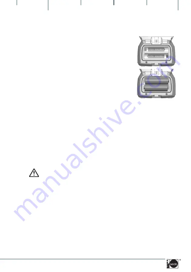 Nedo ACCEPTOR 2 digital Operating Instructions Manual Download Page 19