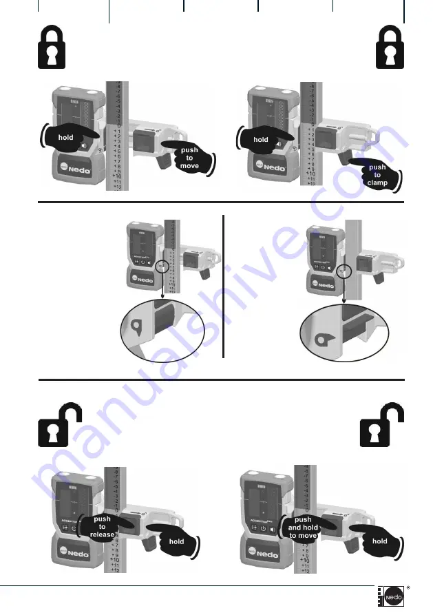 Nedo ACCEPTOR 430336 Operating Instructions Manual Download Page 3