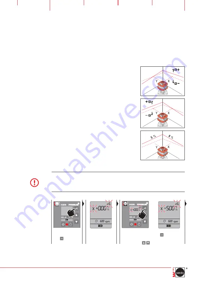 Nedo COMMANDER H2N Operating Instructions Manual Download Page 35