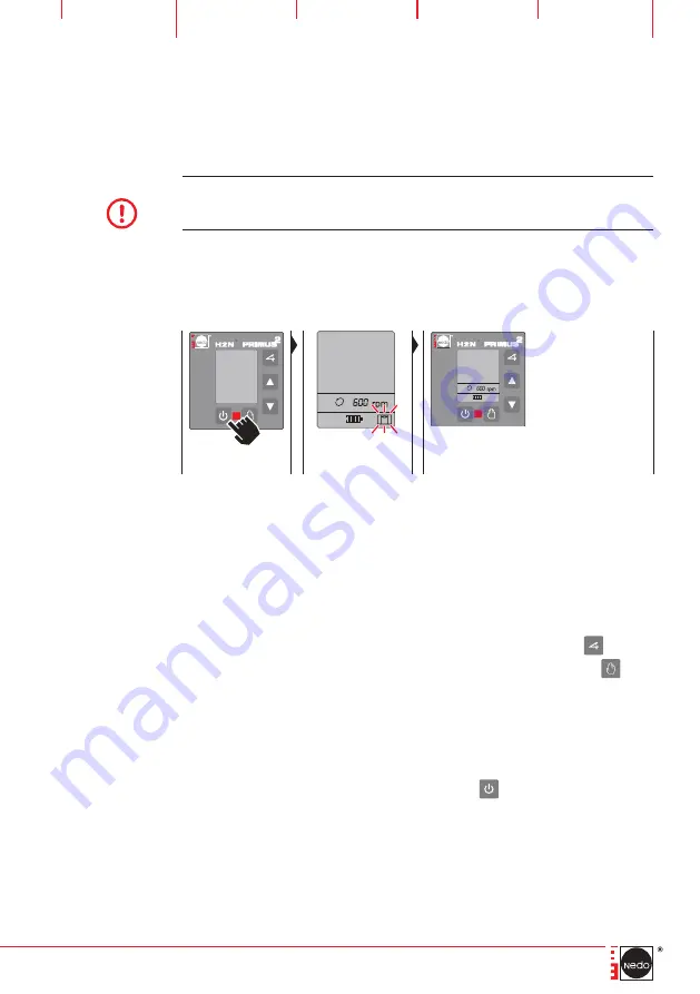 Nedo COMMANDER H2N Operating Instructions Manual Download Page 55