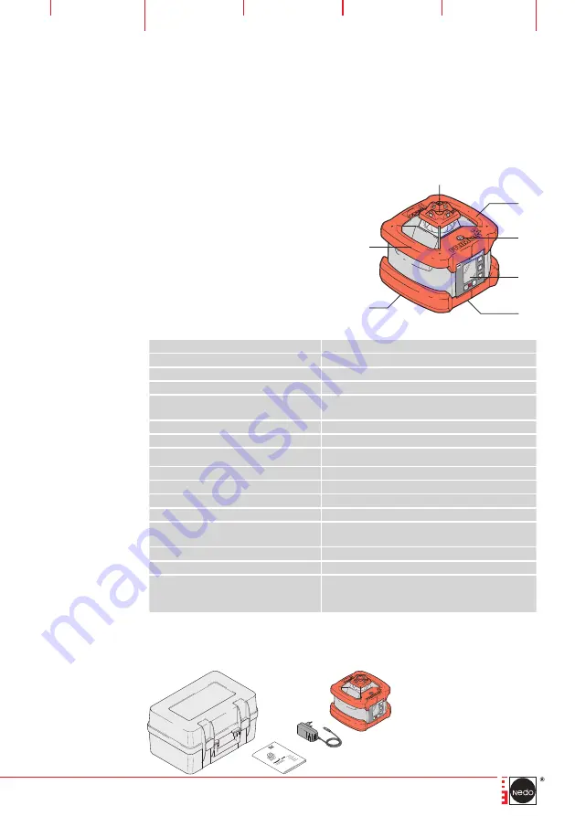 Nedo COMMANDER H2N Operating Instructions Manual Download Page 95