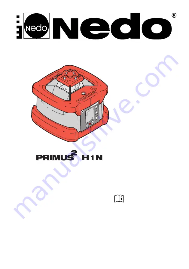 Nedo PRIMUS 2 H1N + Скачать руководство пользователя страница 1