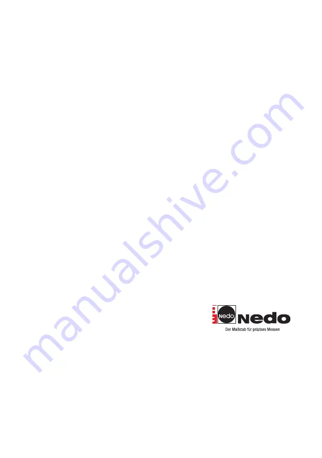 Nedo PRIMUS 2 H1N + Operating Instructions Manual Download Page 88