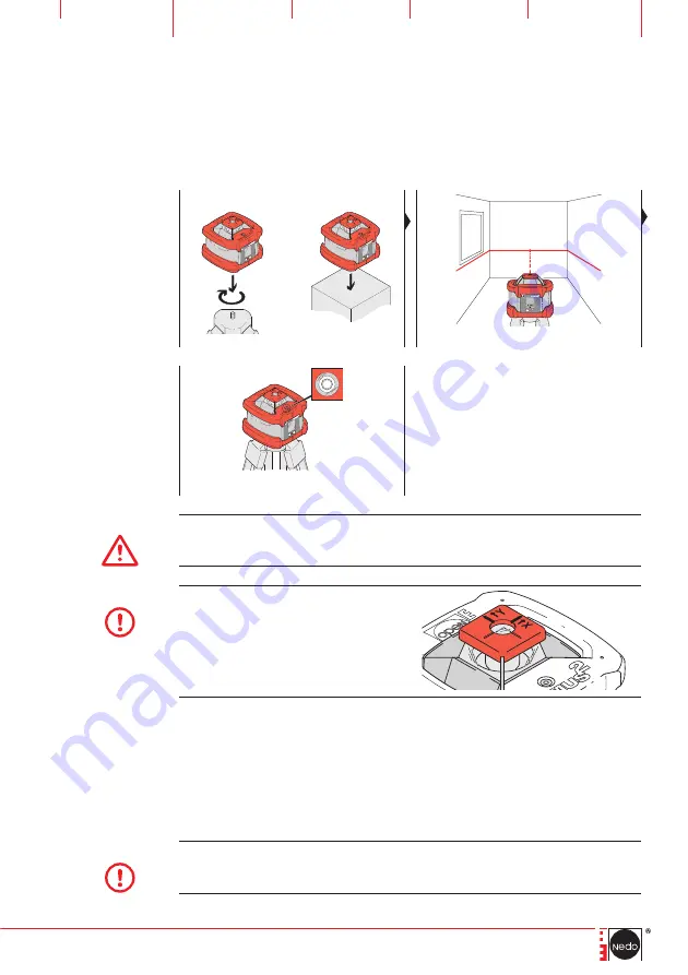 Nedo PRIMUS2 H Operating Instructions Manual Download Page 10