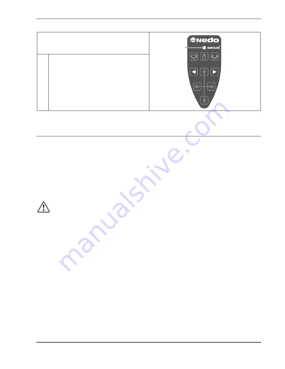 Nedo SIRIUS 1 HV Operating Instructions Manual Download Page 34