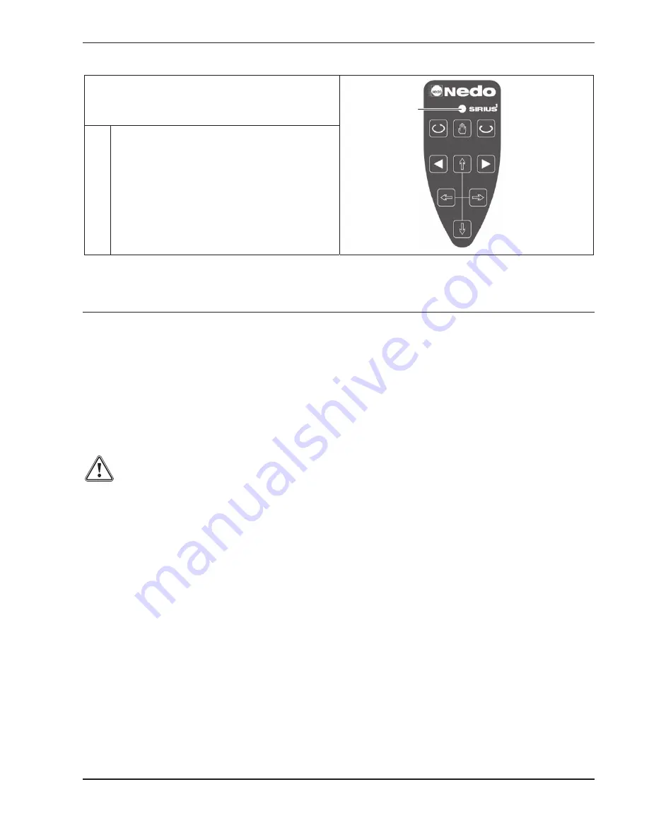 Nedo SIRIUS 1 HV Operating Instructions Manual Download Page 62