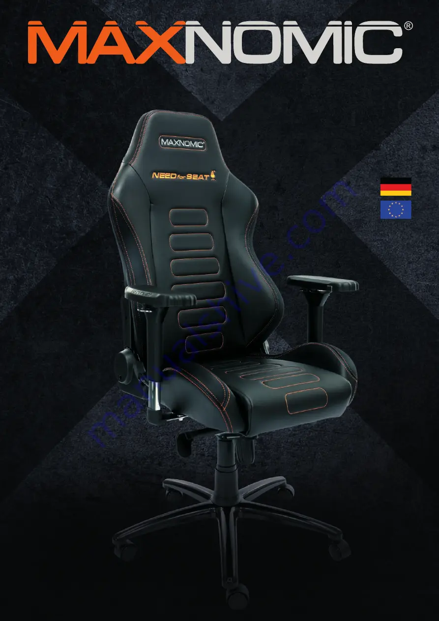 NeedforSeat MAXNOMIC Скачать руководство пользователя страница 1