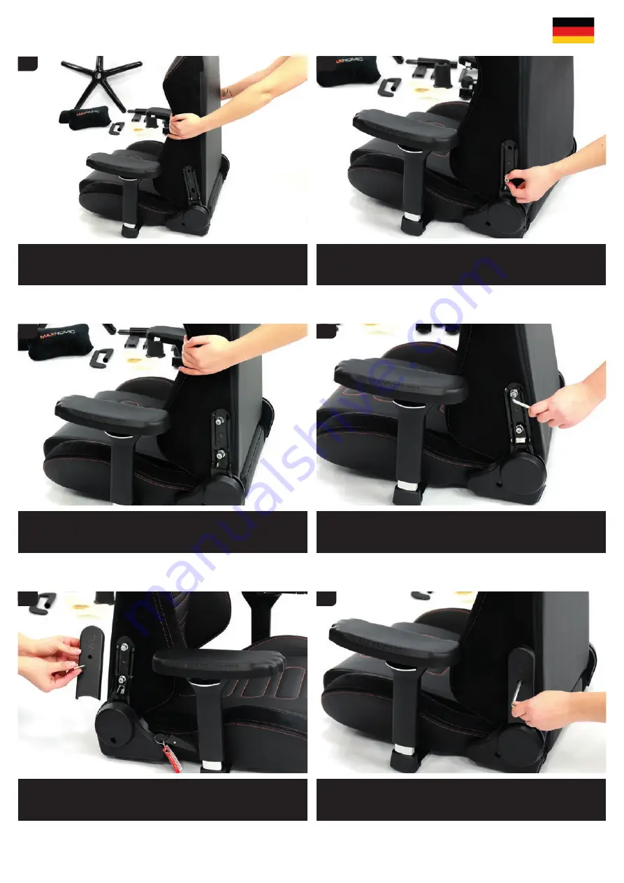 NeedforSeat MAXNOMIC Assembly Instructions Manual Download Page 5