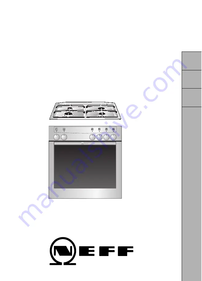 NEFF E 3322 Series Operating And Fitting Instructions Manual Download Page 1