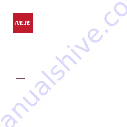 NEJE 3 MAX User Manual Download Page 1