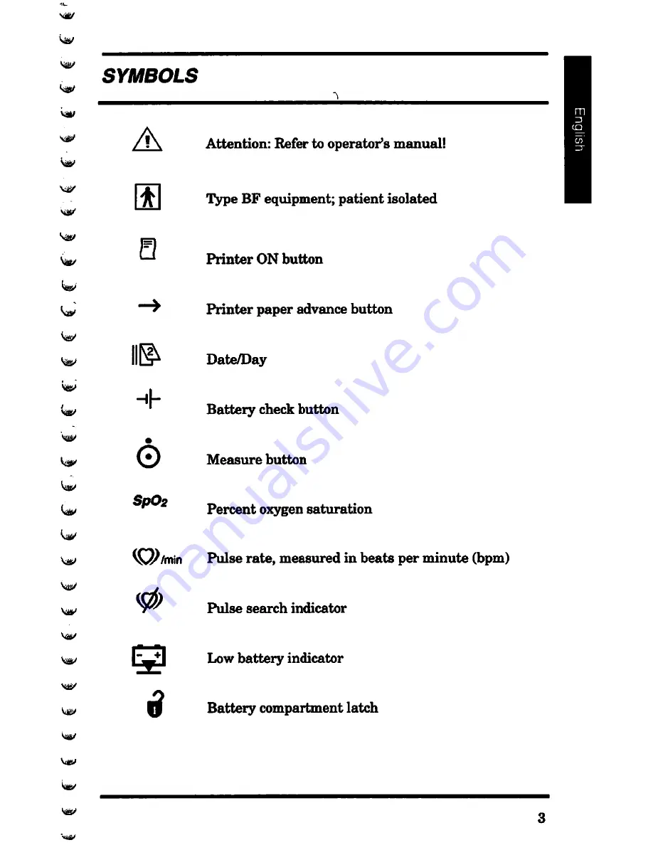 Nellcor N-20 Operator'S Manual Download Page 9