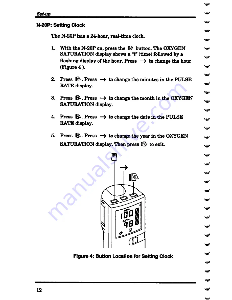 Nellcor N-20 Operator'S Manual Download Page 18