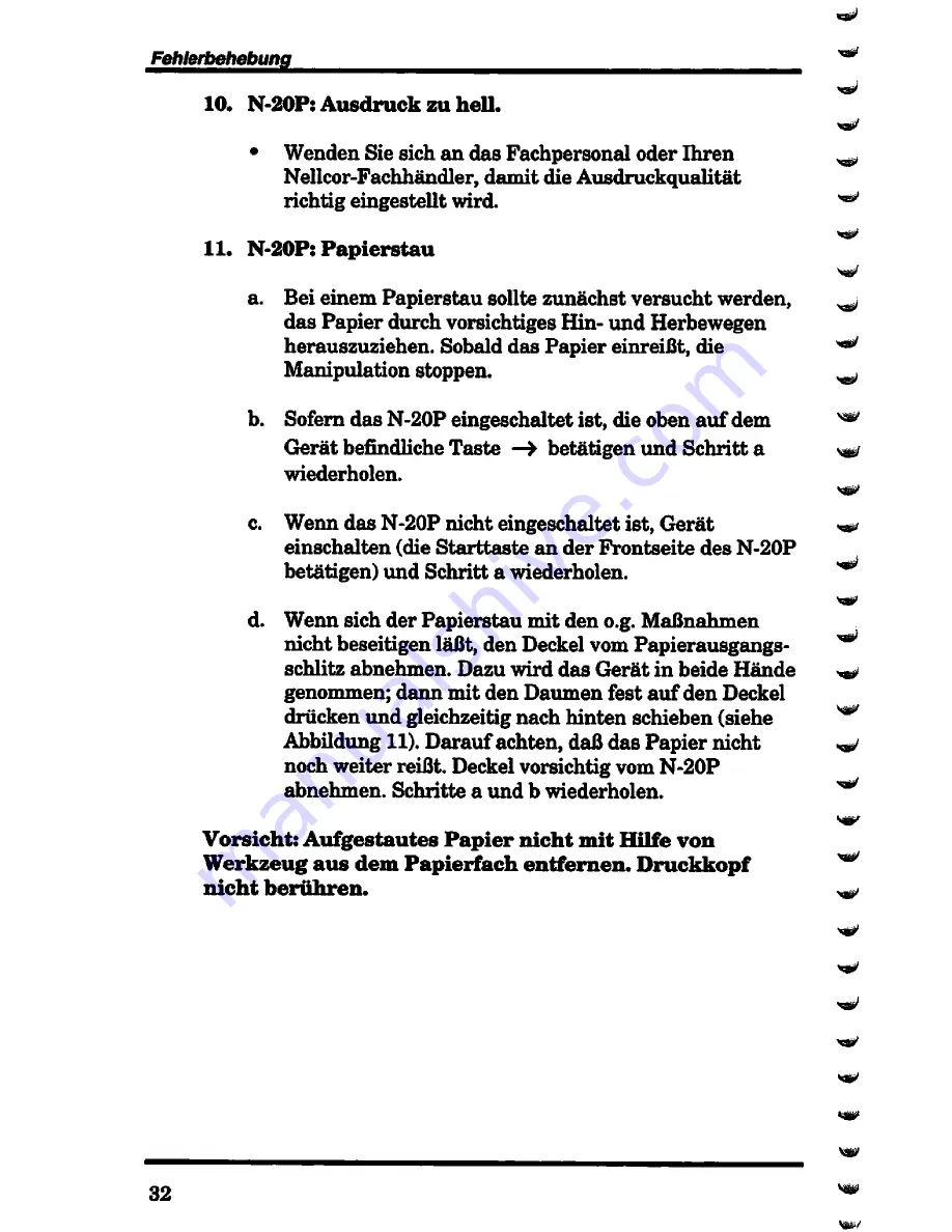 Nellcor N-20 Operator'S Manual Download Page 128