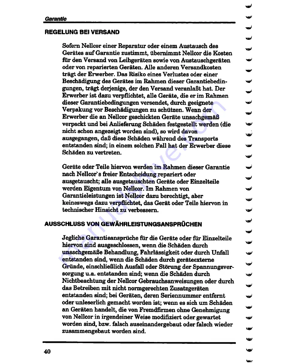 Nellcor N-20 Operator'S Manual Download Page 136