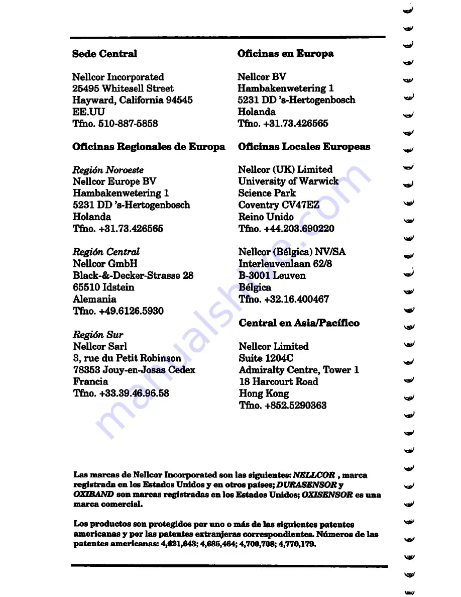 Nellcor N-20 Operator'S Manual Download Page 140