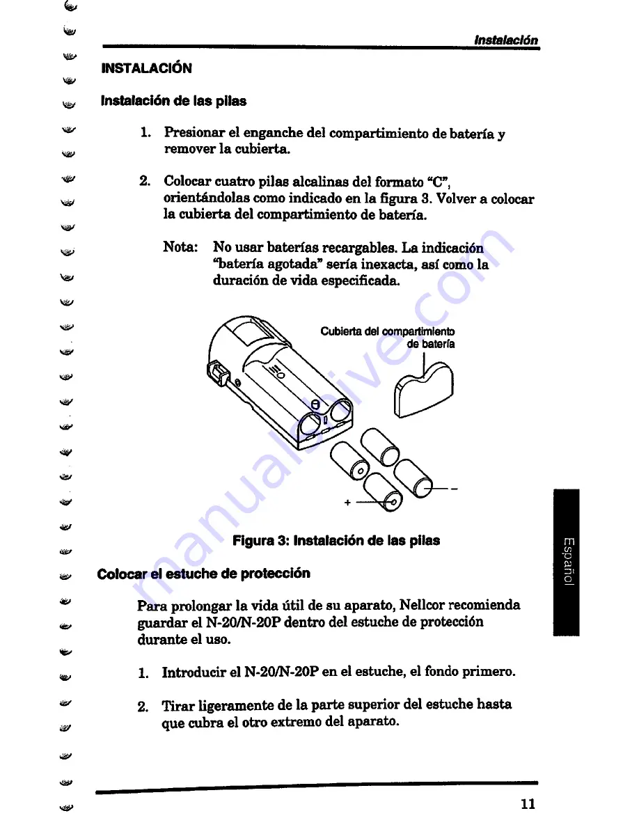 Nellcor N-20 Operator'S Manual Download Page 153