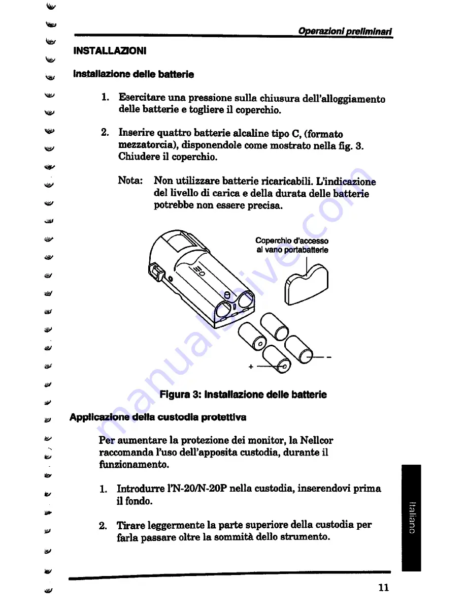 Nellcor N-20 Operator'S Manual Download Page 196