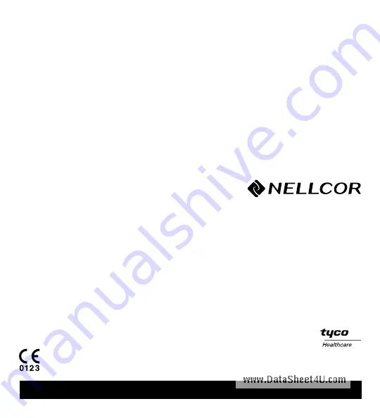 Nellcor OxiMax DS-100A Durasensor Directions For Use Manual Download Page 64