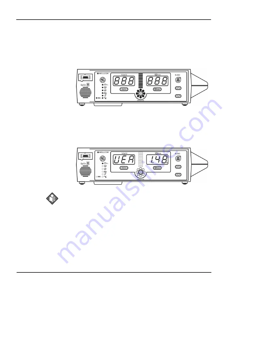 Nellcor OXIMAX N-560 Operator'S Manual Download Page 31