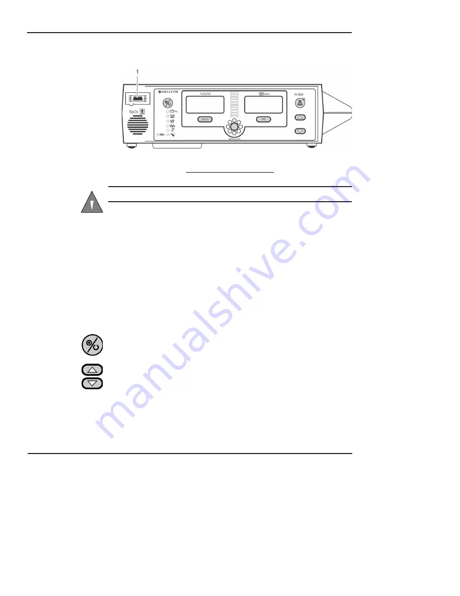 Nellcor OXIMAX N-560 Operator'S Manual Download Page 35