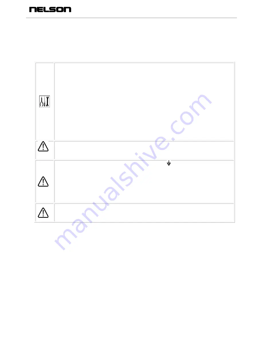 Nelson NWG410MD Manual Download Page 9