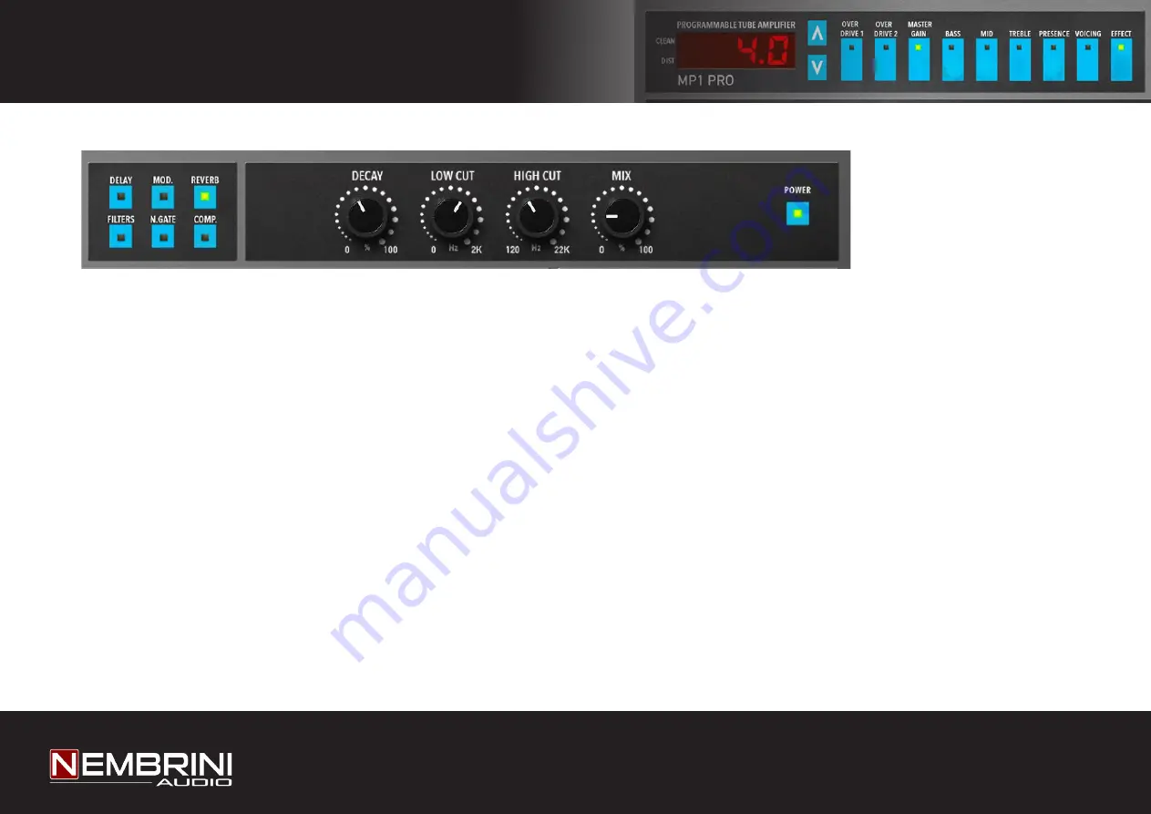 Nembrini Audio MP1 PRO Manual Download Page 7