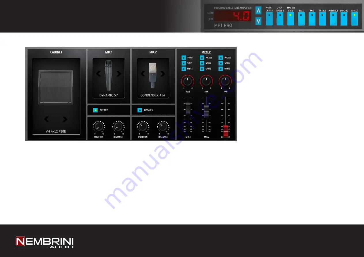 Nembrini Audio MP1 PRO Manual Download Page 13