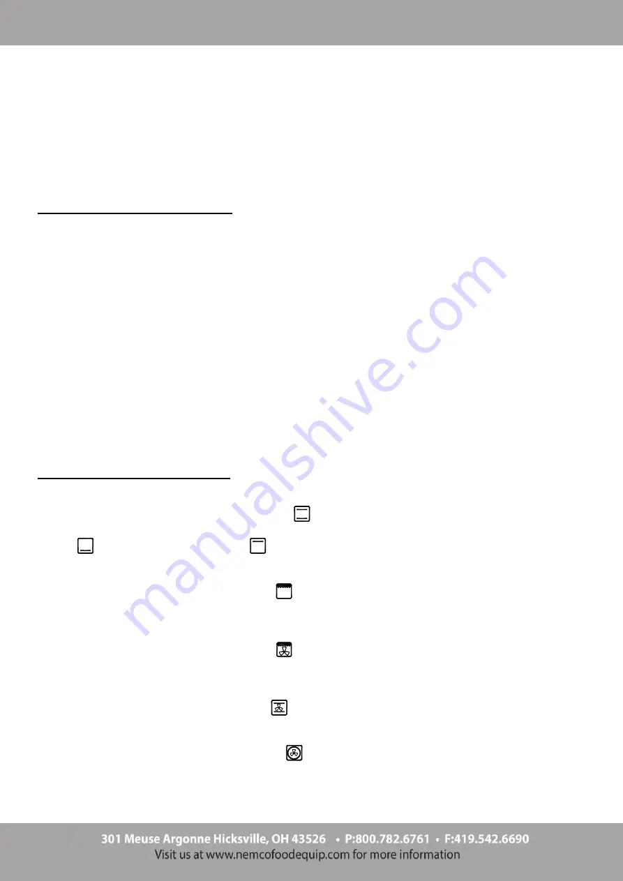 Nemco 6220-17 User Manual Download Page 12