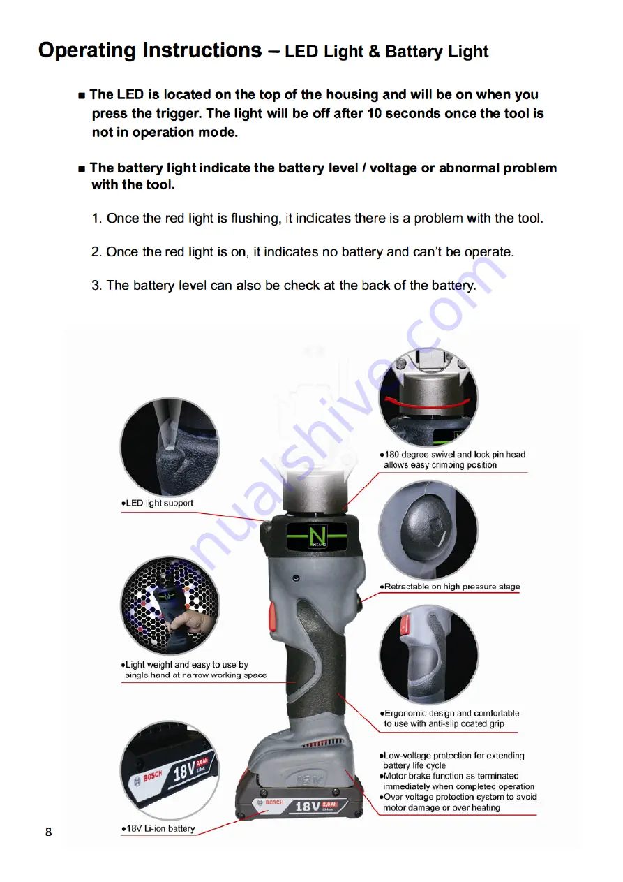 NEMIQ NMBT N36 Safe Operation & Maintenance Instruction Download Page 9