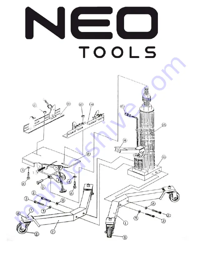 NEO TOOLS 11-711 Operating Instructions Manual Download Page 1