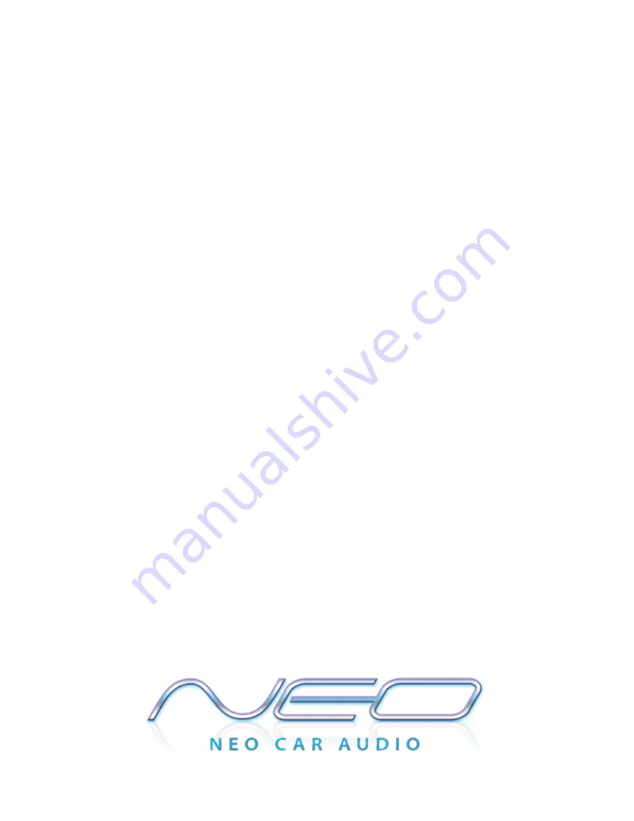 NEO NI2 Owner'S Manual Download Page 34