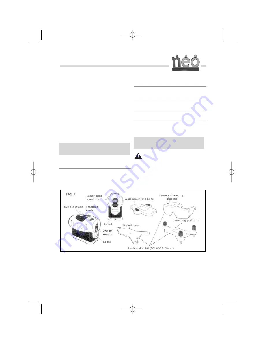 NEO NL 660 Operating Manual Download Page 14