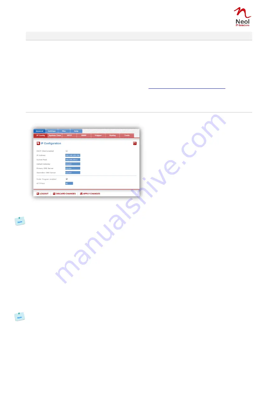 Neol EPC 4 IEC User Manual Download Page 10