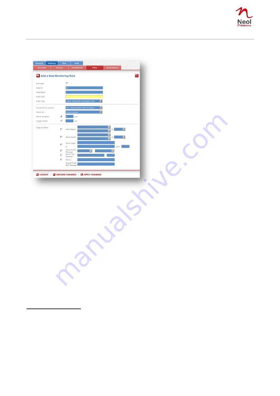 Neol EPC 4 IEC User Manual Download Page 37