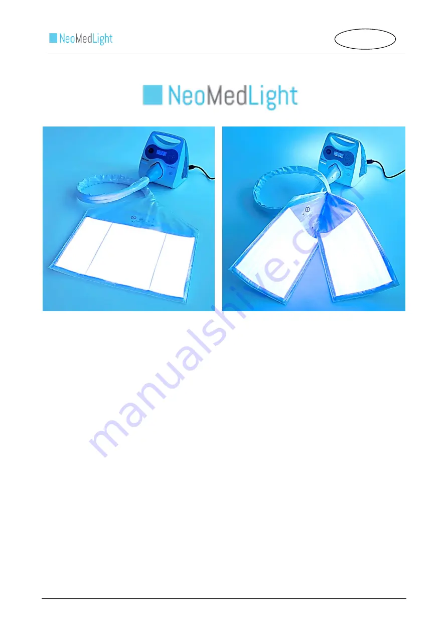 NeoMedLight BiliCocoon Bag System Instructions For Use Manual Download Page 1