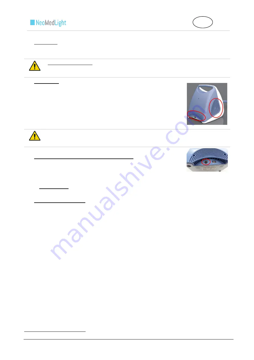 NeoMedLight BiliCocoon Bag System Instructions For Use Manual Download Page 15