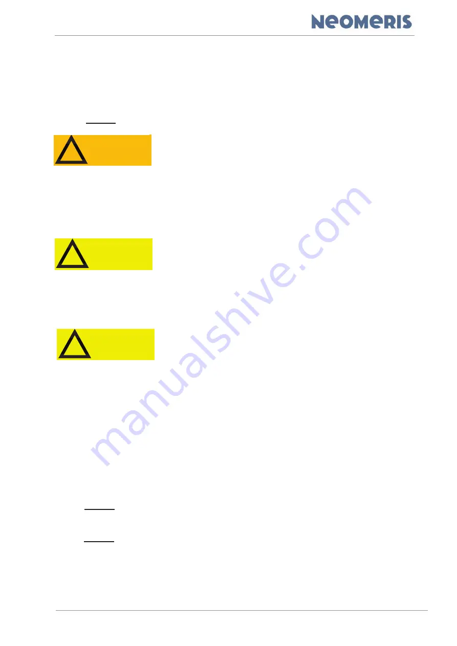 Neomeris CONTROL DES Manual Download Page 25