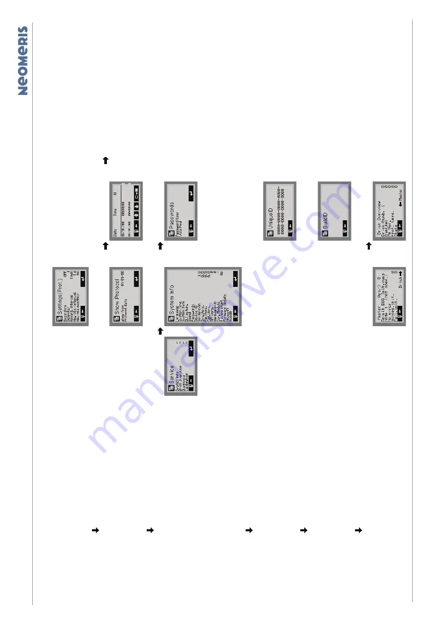 Neomeris CONTROL DES Manual Download Page 75