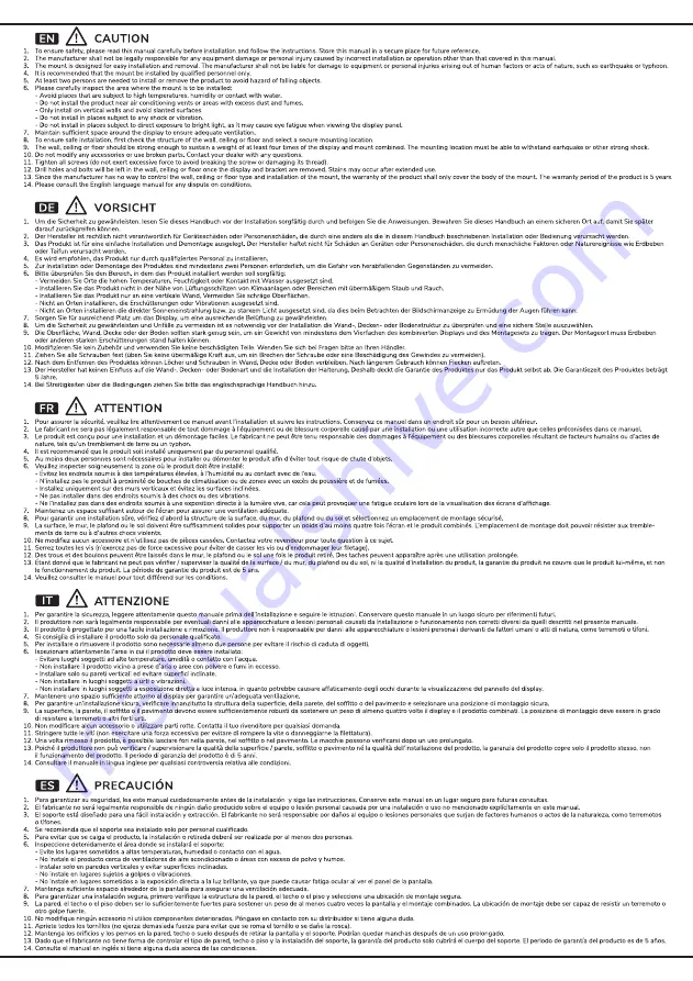 NeoMounts NM-D775DXSILVER Instruction Manual Download Page 8