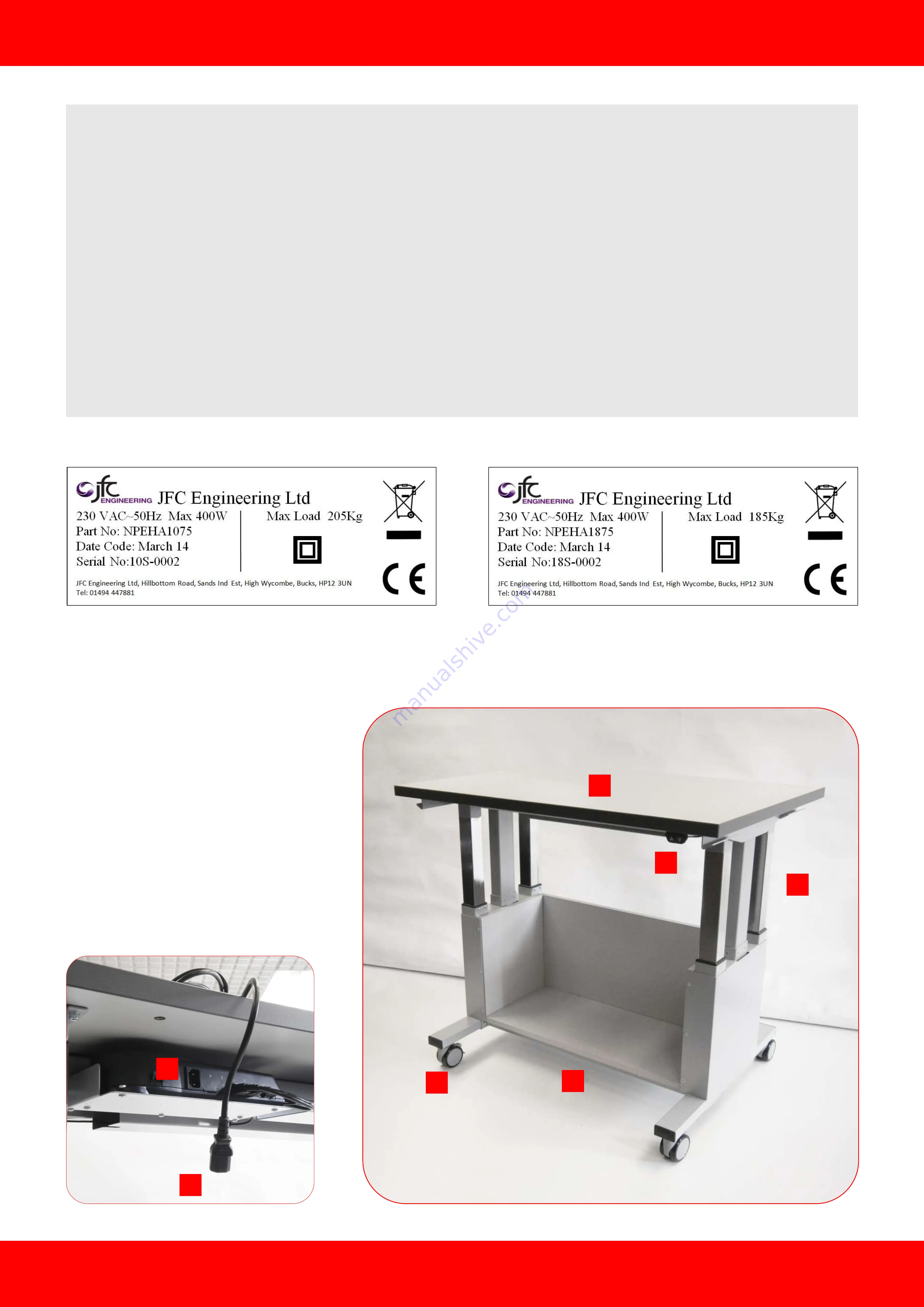 Neopost NPEHA1075 User Manual Download Page 2