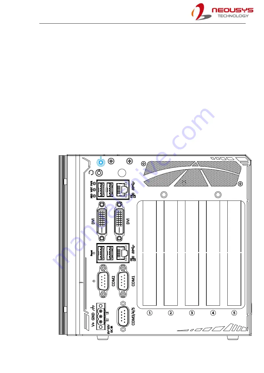 Neousys Technology Nuvo-8000 Series Скачать руководство пользователя страница 70