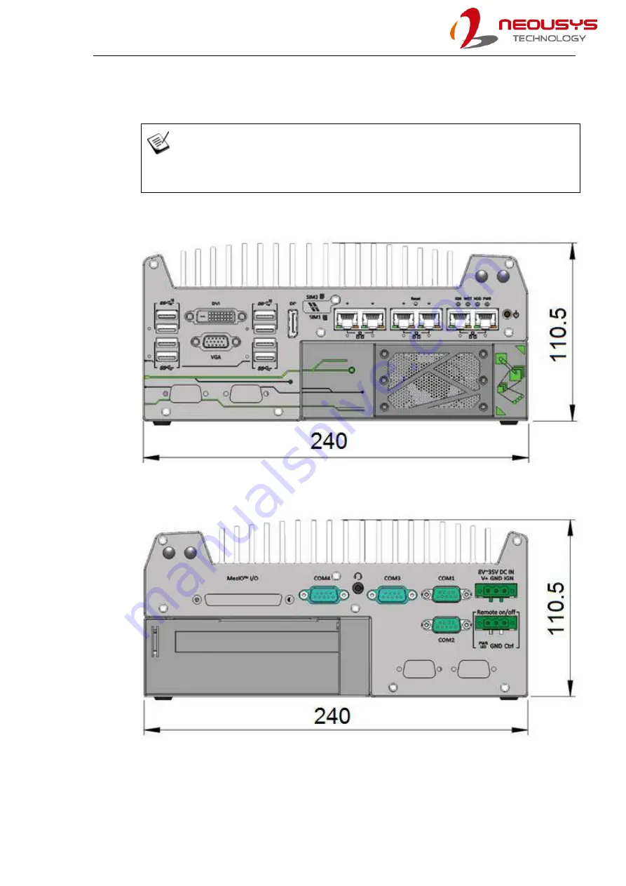 Neousys Nuvo-7160GC Series User Manual Download Page 19