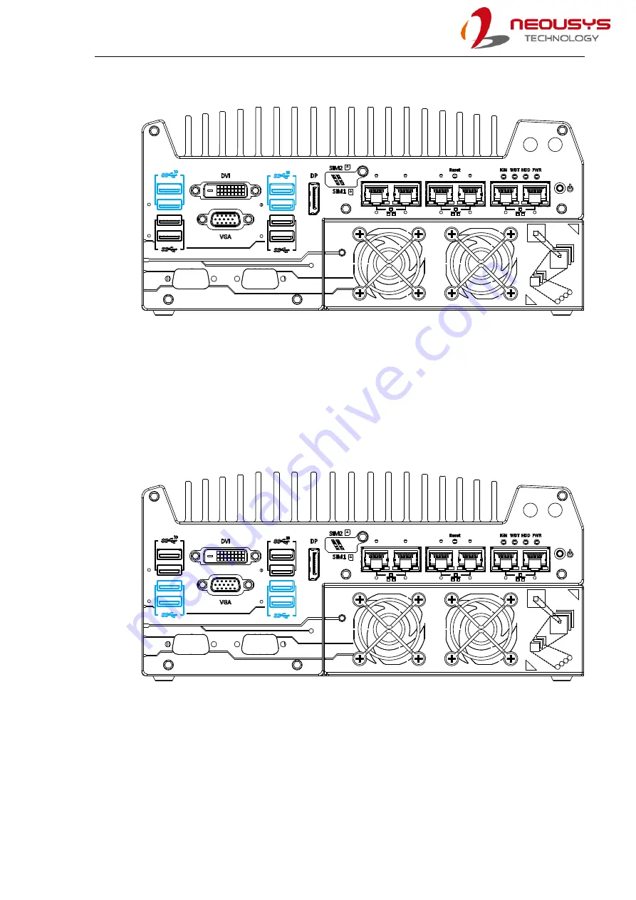 Neousys Nuvo-7160GC Series Скачать руководство пользователя страница 24