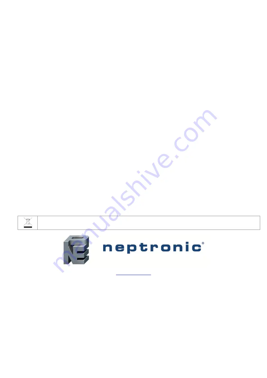 Neptronic TSU00 Series Specification And Installation Instructions Download Page 32