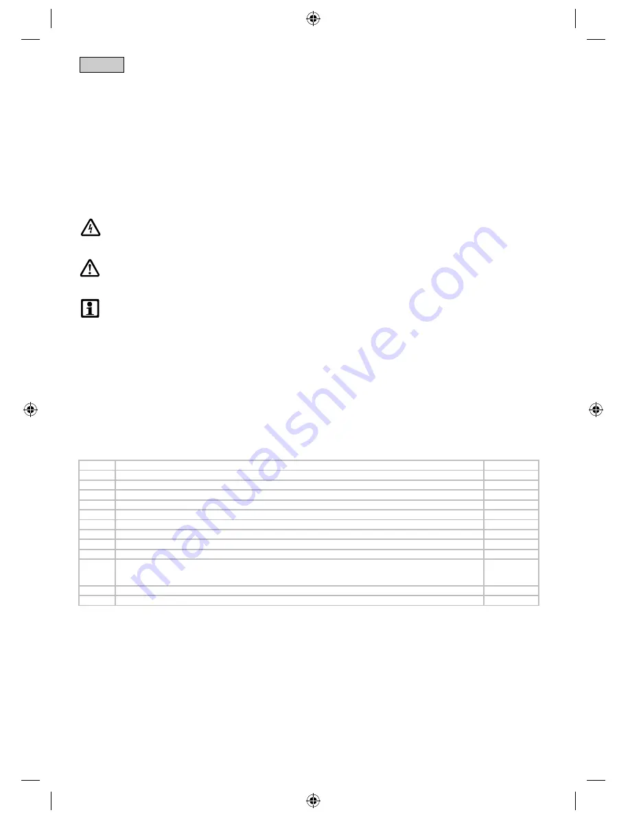 Neptun NCTS-O 1400 Operating Instructions Manual Download Page 10