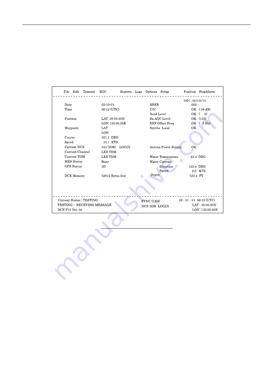 Nera Inmarsat-c Service Manual Download Page 82