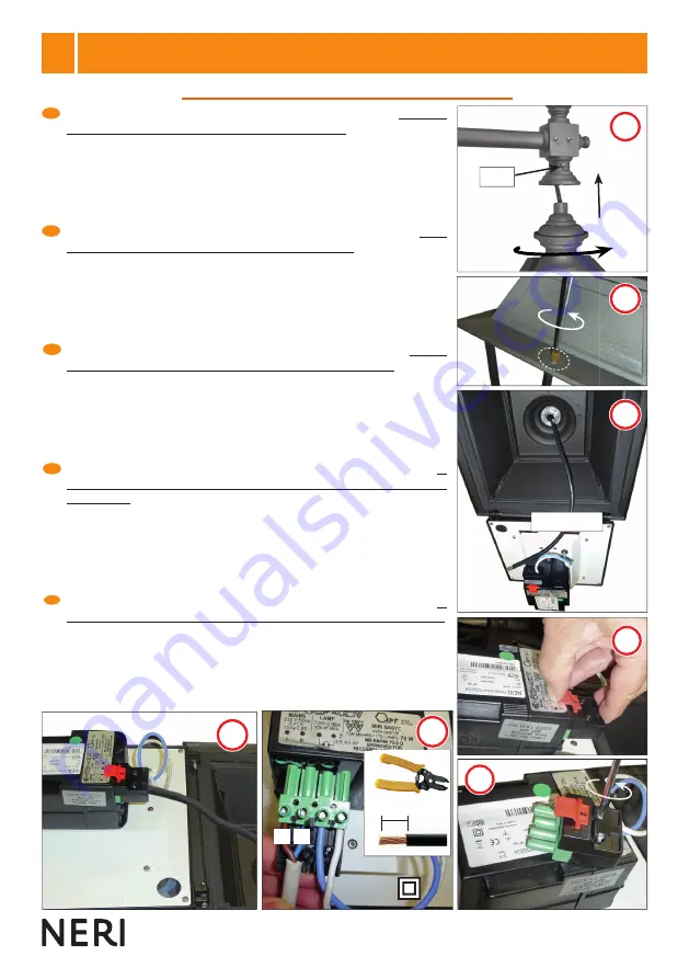 NERI LIGHT 85 PN853A Manual Download Page 14