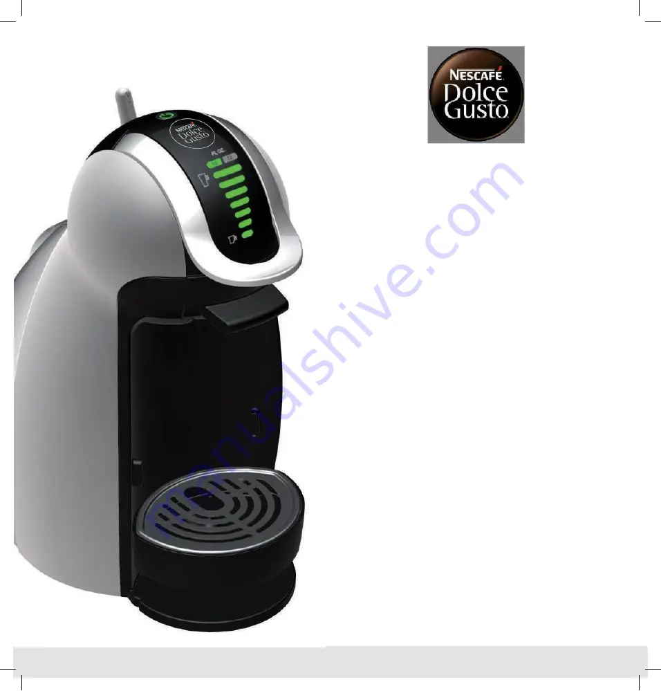 Nescafe Dolce Gusto BEVERAGE CENTER GENIO 2 Скачать руководство пользователя страница 1